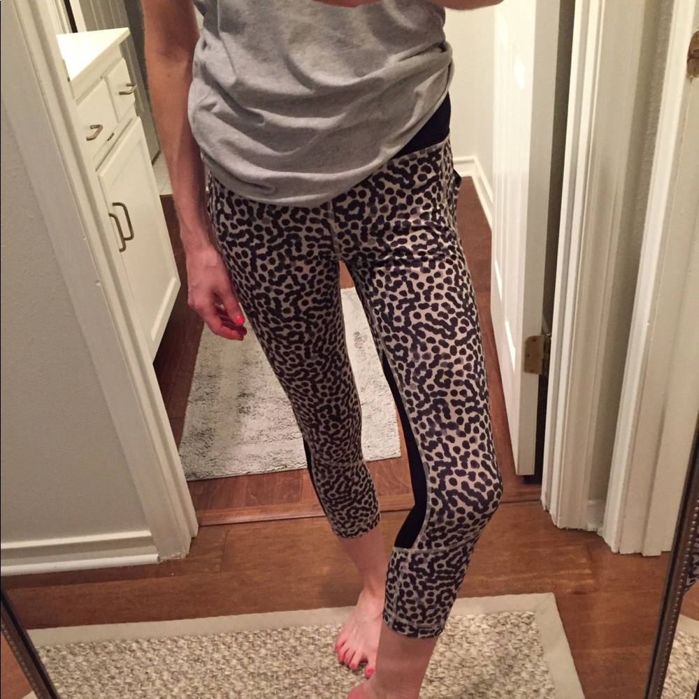 Lulu Lemon Leopard Yoga Pant